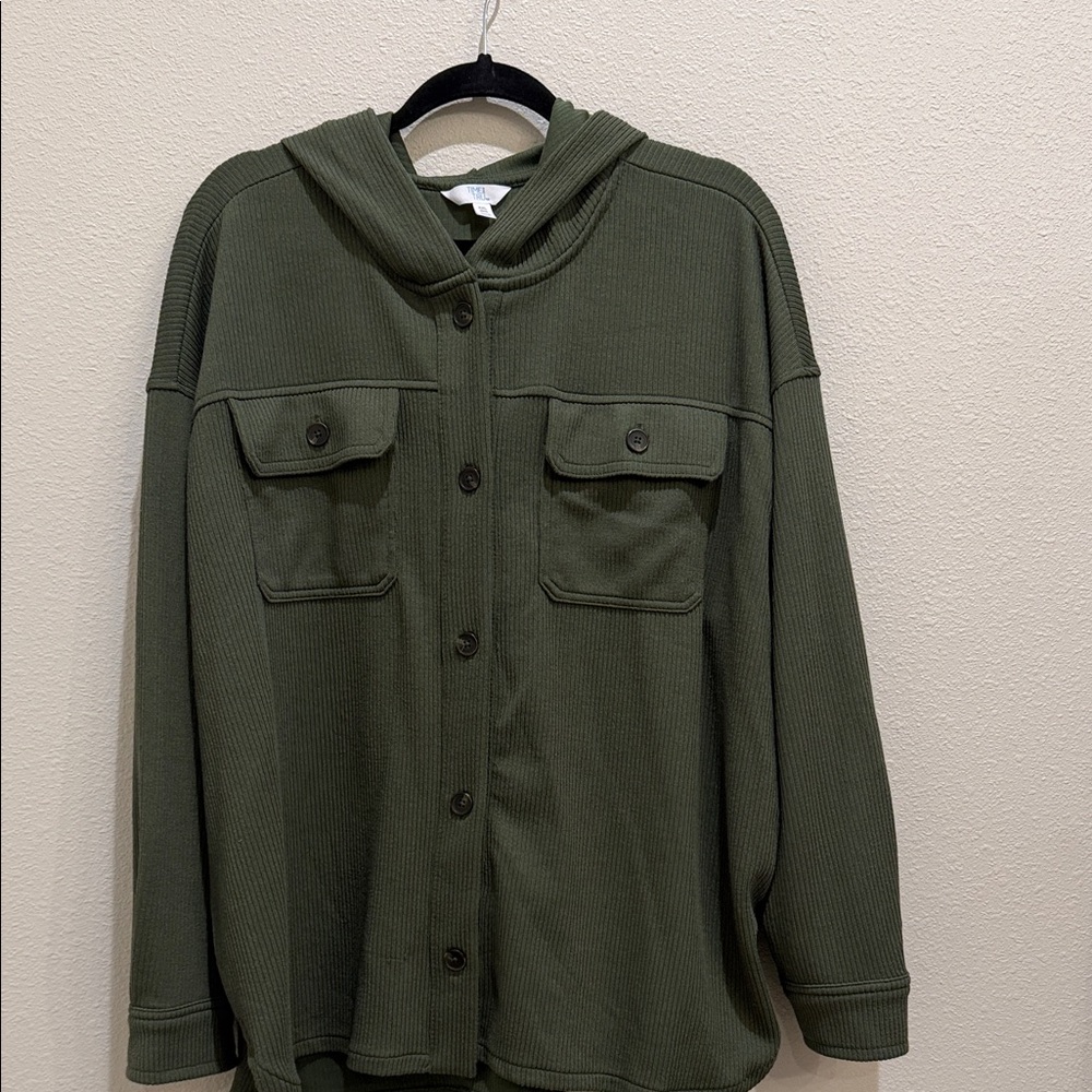 Time and Tru green hooded jacket, size XXL (20)